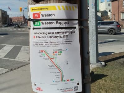 989 & 89 Weston Bus updates