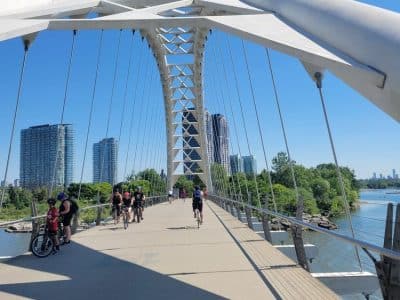 Bridge to Humber Bay Park. Image Yelp user Raven T